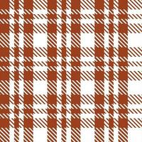 Plaid Pattern Seamless. Classic Plaid Tartan Template for Design Ornament. Seamless Fabric Texture. vector