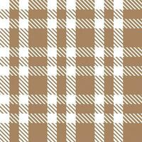 Plaid Pattern Seamless. Classic Scottish Tartan Design. for Scarf, Dress, Skirt, Other Modern Spring Autumn Winter Fashion Textile Design. vector