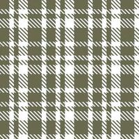 Tartan Plaid Vector Seamless Pattern. Checkerboard Pattern. Traditional Scottish Woven Fabric. Lumberjack Shirt Flannel Textile. Pattern Tile Swatch Included.