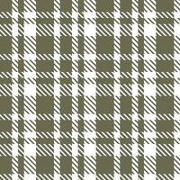 Tartan Plaid Vector Seamless Pattern. Checkerboard Pattern. Traditional Scottish Woven Fabric. Lumberjack Shirt Flannel Textile. Pattern Tile Swatch Included.