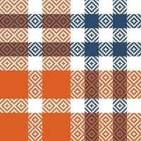 Plaid Patterns Seamless. Scottish Tartan Pattern Traditional Scottish Woven Fabric. Lumberjack Shirt Flannel Textile. Pattern Tile Swatch Included. vector