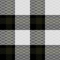 Plaids Pattern Seamless. Traditional Scottish Checkered Background. Traditional Scottish Woven Fabric. Lumberjack Shirt Flannel Textile. Pattern Tile Swatch Included. vector