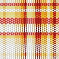 Tartan Plaid Seamless Pattern. Classic Scottish Tartan Design. Template for Design Ornament. Seamless Fabric Texture. Vector Illustration