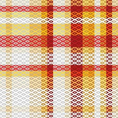 Tartan Plaid Seamless Pattern. Classic Scottish Tartan Design. Template for Design Ornament. Seamless Fabric Texture. Vector Illustration