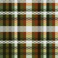 Tartan Plaid Pattern Seamless. Checker Pattern. Template for Design Ornament. Seamless Fabric Texture. Vector Illustration