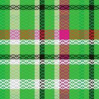 Tartan Plaid Pattern Seamless. Gingham Patterns. Template for Design Ornament. Seamless Fabric Texture. Vector Illustration