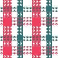 Tartan Plaid Vector Seamless Pattern. Checker Pattern. Flannel Shirt Tartan Patterns. Trendy Tiles for Wallpapers.