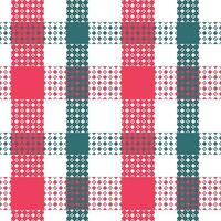 Tartan Plaid Vector Seamless Pattern. Checker Pattern. Flannel Shirt Tartan Patterns. Trendy Tiles for Wallpapers.