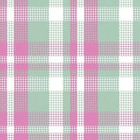 Tartan Plaid Seamless Pattern. Checkerboard Pattern. Traditional Scottish Woven Fabric. Lumberjack Shirt Flannel Textile. Pattern Tile Swatch Included. vector