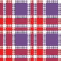 Scottish Tartan Plaid Seamless Pattern, Checkerboard Pattern. Template for Design Ornament. Seamless Fabric Texture. Vector Illustration