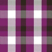 Plaid Pattern Seamless. Classic Plaid Tartan Flannel Shirt Tartan Patterns. Trendy Tiles for Wallpapers. vector