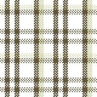 Plaid Pattern Seamless. Traditional Scottish Checkered Background. Template for Design Ornament. Seamless Fabric Texture. vector