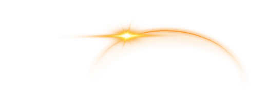 das Kante von ein golden Solar- Finsternis auf transparent Hintergrund. golden Finsternis zum Produkt Werbung, natürlich Phänomene, Grusel Konzept und Andere. png