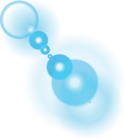 Blau Sonne Strahlen mit Balken und Blendung isoliert auf transparent Hintergrund. Linse Fackel Licht Wirkung. png