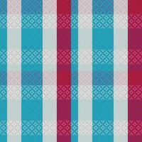 Classic Scottish Tartan Design. Checkerboard Pattern. Template for Design Ornament. Seamless Fabric Texture. vector