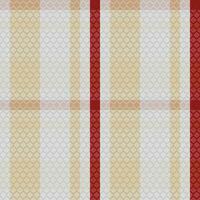 Tartan Plaid Pattern Seamless. Checker Pattern. Template for Design Ornament. Seamless Fabric Texture. Vector Illustration