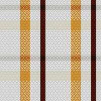 Scottish Tartan Plaid Seamless Pattern, Checkerboard Pattern. Traditional Scottish Woven Fabric. Lumberjack Shirt Flannel Textile. Pattern Tile Swatch Included. vector