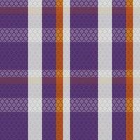 Scottish Tartan Plaid Seamless Pattern, Checkerboard Pattern. Template for Design Ornament. Seamless Fabric Texture. Vector Illustration
