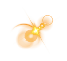 le bord de une d'or solaire éclipse sur transparent Contexte. d'or éclipse pour produit publicité, Naturel phénomènes, horreur concept et autres. png