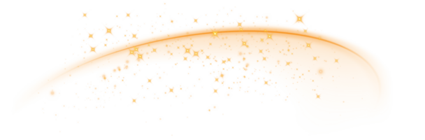 The edge of a golden solar eclipse on transparent background. Golden eclipse for product advertising, natural phenomena, horror concept and others. png