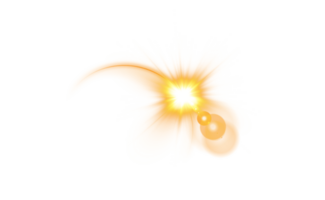 le bord de une d'or solaire éclipse sur transparent Contexte. d'or éclipse pour produit publicité, Naturel phénomènes, horreur concept et autres. png