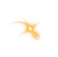 das Kante von ein golden Solar- Finsternis auf transparent Hintergrund. golden Finsternis zum Produkt Werbung, natürlich Phänomene, Grusel Konzept und Andere. png