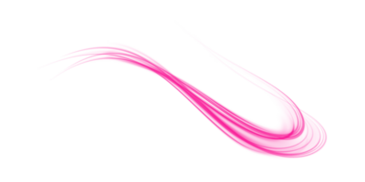 roze magie spiralen met schittert. roze licht effect. schitteren deeltjes met lijnen. kolken effect. png