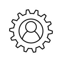 Production vector icon. Efficiency  illustration sign. Operational excellence logo. process symbol.