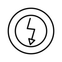 Renewable energy vector icon. Green energy illustration sign or symbol.