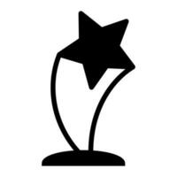 Award icon vector. cup illustration sign. winner symbol. medal logo. vector