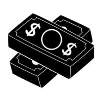 Money icon vector. finance illustration sign. banking symbol. vector
