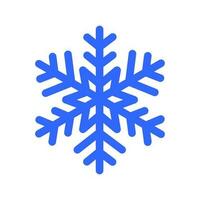 Snowflake icon vector. Winter illustration sign. Snow symbol. New Year logo. vector