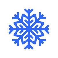 Snowflake icon vector. Winter illustration sign. Snow symbol. New Year logo. vector