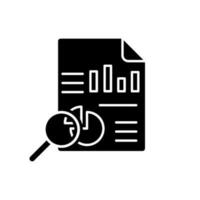 Business analytics icon vector. Data analysis illustration sign. data science symbol. profit graph logo. vector