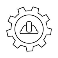 Workshop icon vector. Repair illustration sign. Service center symbol. Engineering logo. vector