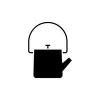 Teapot icon vector. Kettle illustration sign. Tea symbol. Teakettle logo. Hot drink mark. vector