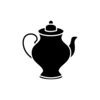 Teapot icon vector. Kettle illustration sign. Tea symbol. Teakettle logo. Hot drink mark. vector