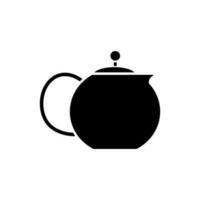 Teapot icon vector. Kettle illustration sign. Tea symbol. Teakettle logo. Hot drink mark. vector