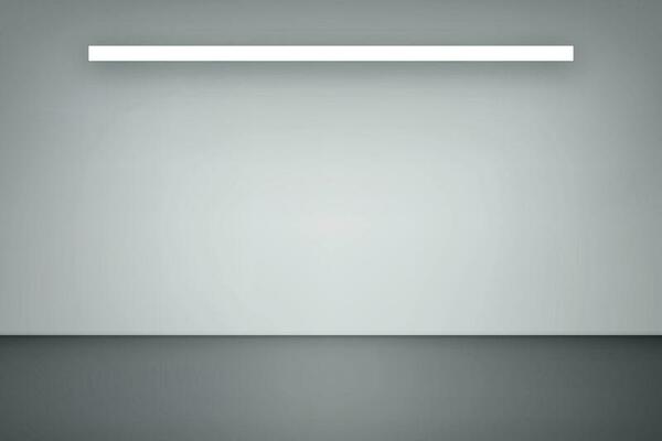 Empty studio room background with spotlight.