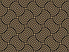 Black and Beige Colorful Seamless Pattern Abstract Background Vector