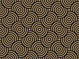 Black and Beige Colorful Seamless Pattern Abstract Background Vector