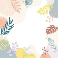 Design banner frame background .Colorful poster background vector illustration