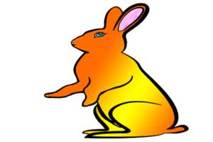 Icon cute bunny rabbit png