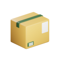 3d Paket Lieferung png