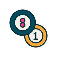 billiard icon for your website, mobile, presentation, and logo design. vector