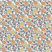 floral seamless pattern vector