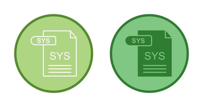 icono de vector de sistema