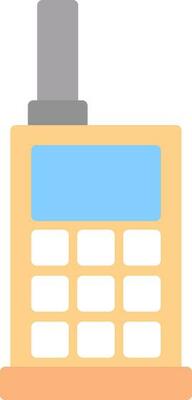 Walkie talkie Vector Icon Design
