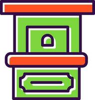 Ticket office Vector Icon Design