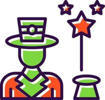 Magician Vector Icon Design